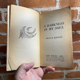 A Darkness In My Soul - Dean R. Koontz - 1972 Daw Books Paperback #12 - Jack Gaughan Cover