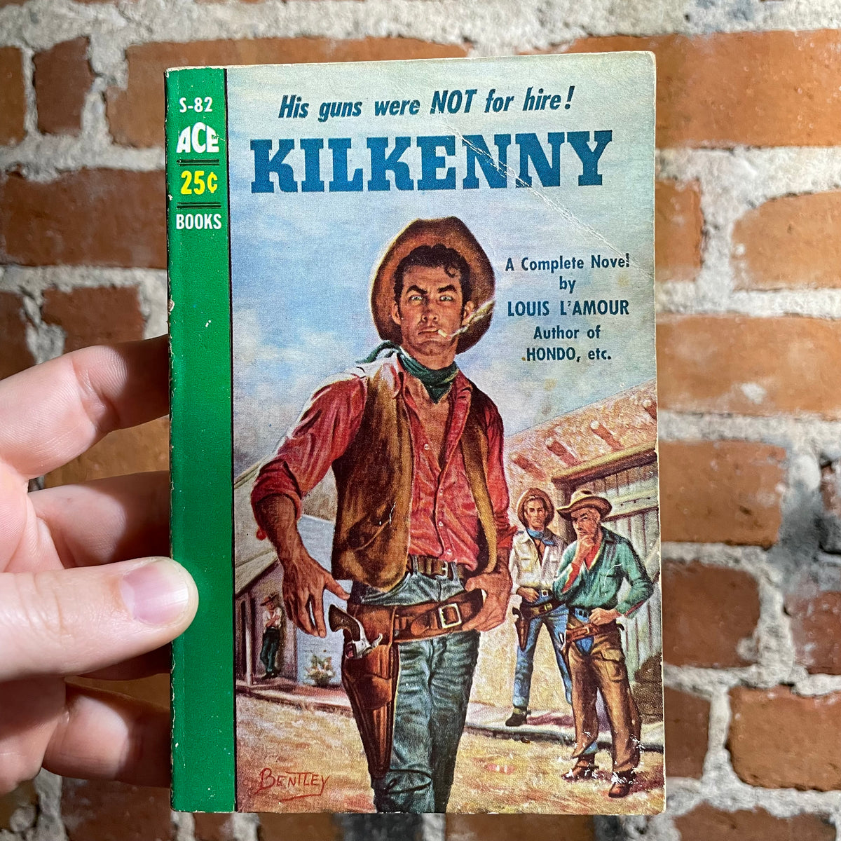 Kilkenny - Louis L'amour - 1954 Ace Books Paperback - Jim Bentley