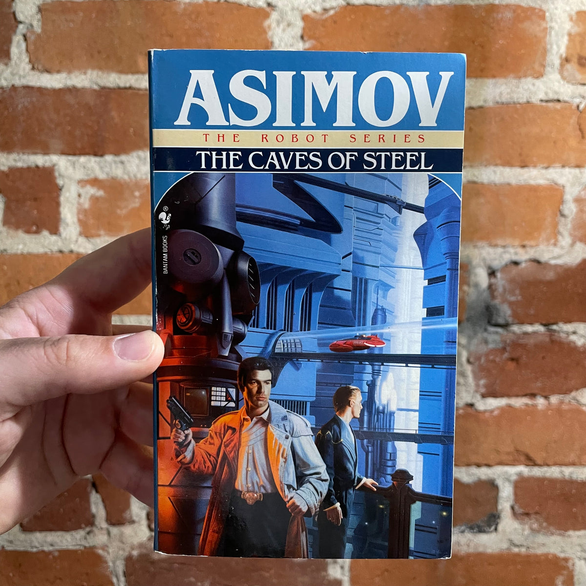 The Caves of Steel Isaac Asimov Bantam Books 1991 Paperback Editio Postmarked from the Stars