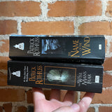 The Kingkiller Chronicle - Books 1 & 2 - Patrick Rothfuss - Daw Paperback Books - Reading Copies