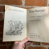 The Adventures of Tom Sawyer - Mark Twain (1963 Vintage Companion Library Jo Polseno Illustrated Hardback Classic)