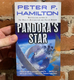 Pandora’s Star - Peter F. Hamilton - Paperback - John Harris Coverage