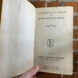 A Connecticut Yankee in King Arthur's Court - Mark Twain (Vintage 1917 Illustrated Hardcover Edition)