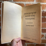 Interview with the Vampire - Anne Rice - The Vampire Chronicles #1 - 1977 First Ballantine Books Paperback Edition