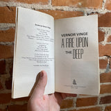 A Fire Upon the Deep - Vernor Vinge - 1993 Tor Paperback - Boris Vallejo Cover