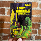 A Quest For Simbilis - Michael Shea - 1974 Daw Books Paperback - George Barr Cover
