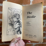 The Dirdir  - Jack Vance - 1979 Daw Paperback Book - H.R. Van Dongen Cover