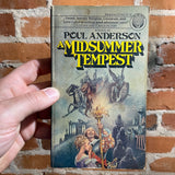 A Midsummer Tempest - Poul Anderson - 1974 Del Rey Books Paperback Edition - Darrell K. Sweet Cover