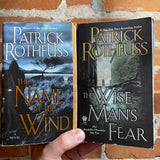 The Kingkiller Chronicle - Books 1 & 2 - Patrick Rothfuss - Daw Paperback Books - Reading Copies
