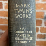 A Connecticut Yankee in King Arthur's Court - Mark Twain (Vintage 1917 Illustrated Hardcover Edition)
