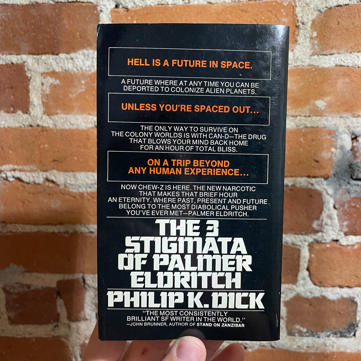 The Three Stigmata of Palmer Eldritch Philip K. Dick 1977 Bantam B Postmarked from the Stars