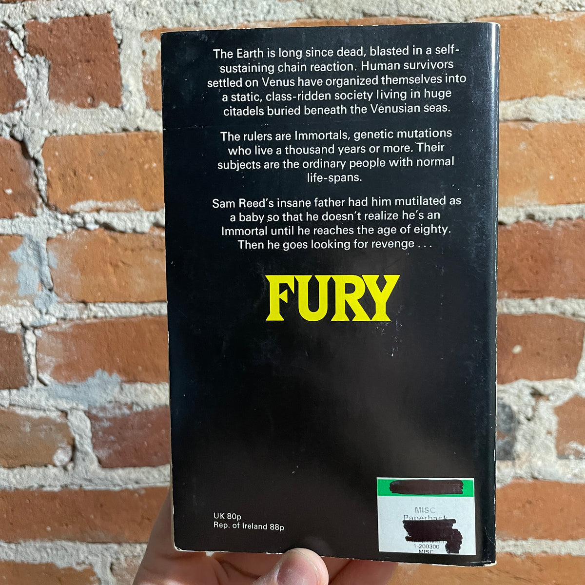 Fury - Henry Kuttner - 1978 Hamlyn Paperback – Postmarked from the 