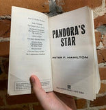 Pandora’s Star - Peter F. Hamilton - Paperback - John Harris Coverage