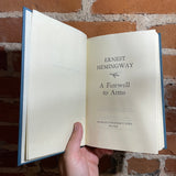 A Farewell to Arms - Ernest Hemingway - 1957 Charles Scribner's Sons Blue Shine Reading Copy hardback