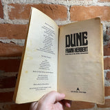 Dune - Frank Herbert - 1990 25th Anniversary Ace Books Paperback Edition - John Schoenherr Cover