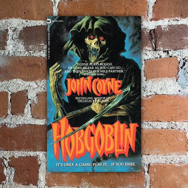 Hobgoblin - John Coyne - 1990 Warner Books Paperback - Bob Eggleton Cover