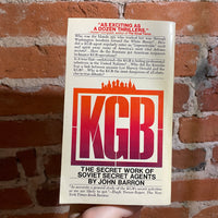 KGB: The Secret Work of Soviet Secret Agents - John Barron - 1974 Bantam Books Paperback