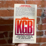 KGB: The Secret Work of Soviet Secret Agents - John Barron - 1974 Bantam Books Paperback