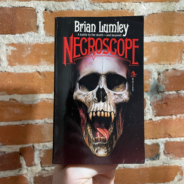 Necroscope - Brian Lumley - 1988 Tor Books Paperback - Bob Eggleton Cover
