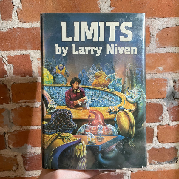 Limits - Larry Niven - 1985 BCE Del Rey Books Hardback - Ron Walotsky Cover