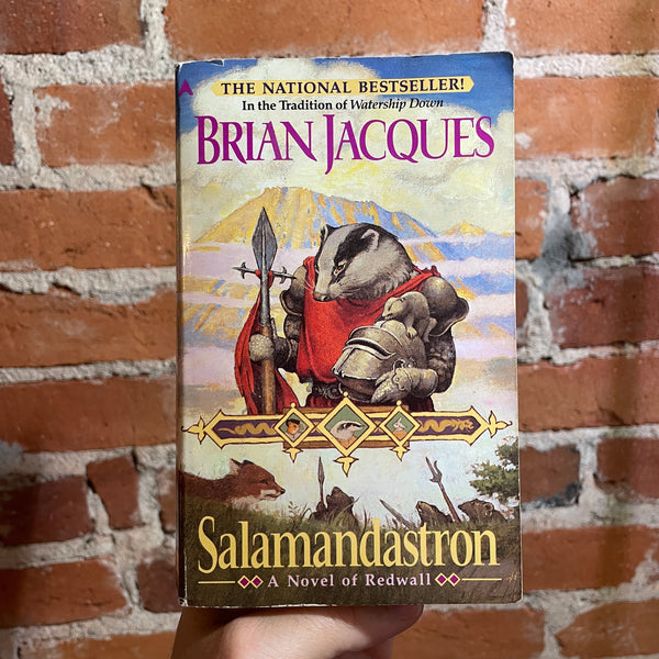 Salamandastron - Brian Jackques - 1994 22nd Ace Books Paperback - Troy Howell Cover