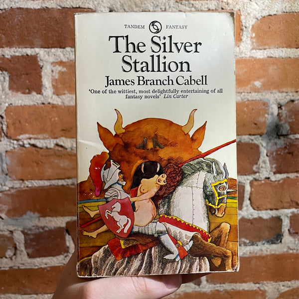 The Silver Stallion - James Branch Cabell - 1971 Tandem Books Paperback - Mike Forman Cover