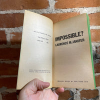 Impossible? - Laurence M. Janifer - 1968 Belmont Books Paperback