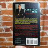 Less Than Zero - Bret Easton Ellis - Vintage Trade Paperback - Chip Kidd Cover