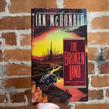 The Broken Land - Ian McDonald - 1993 Bantam Books Paperback - Stephen Youll Cover