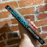The Lathe of Heaven - Ursula K. Le Guin blue 1973 9th Avon Books Paperback PBS Cover
