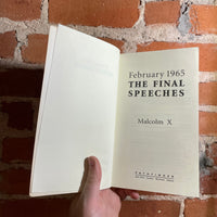 February 1965: The Final Speeches - Malcolm X - 1992 Pathfinder Press Paperback