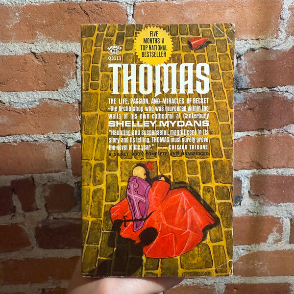 Thomas: The Life, Passion, and Miracles of Becket - Shelley Mydans - 1967 1st Signet Books Paperback