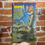 Universe 5 - Edited by Terry Carr - Popular Library Paperback (Le Guin, Wolfe, & More)