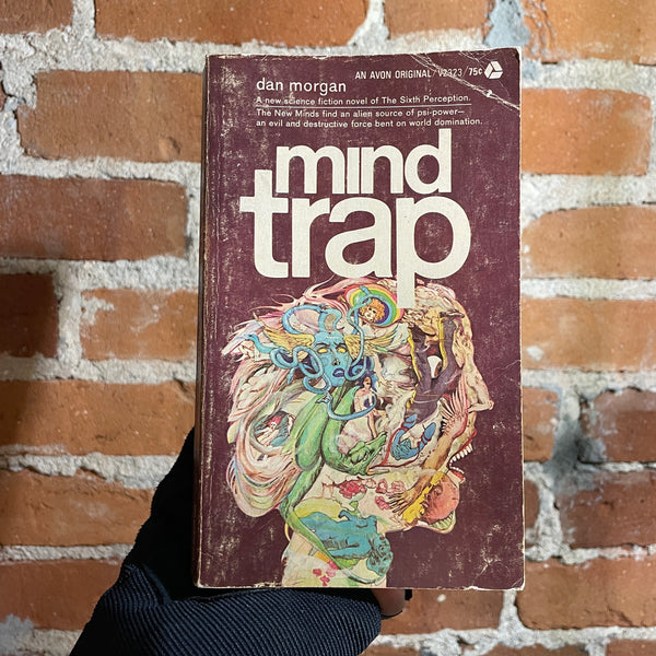 Mind Trap - Dan Morgan - 1970 Avon Books Paperback - Bernard D'Andrea Cover