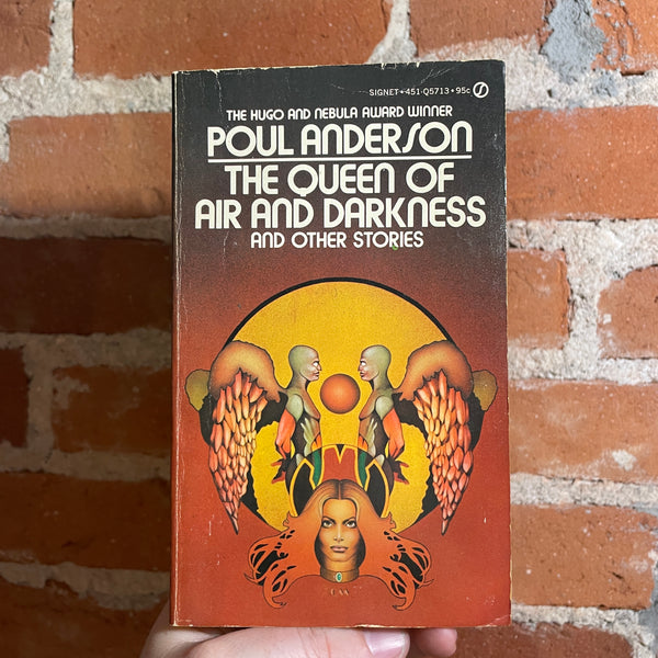 The Queen of Air and Darkness and Other Stories - Poul Anderson - 1973 Signet Books Paperback - Charles Moll Cover
