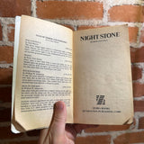 Night Stone - Rick Hautala - 1986 1st Zebra Books Paperback - Lenticular Holographic Cover