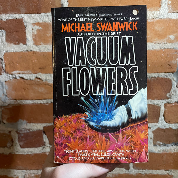 Vacuum Flowers - Michael Swanwick - Ace Books Paperback - Ron Miller Cover