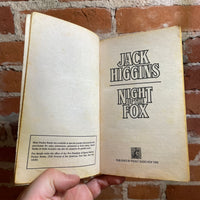 Night of the Fox - Jack Higgins - 1987 Pocket Books Paperback