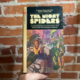 The Night Spiders - John Lymington - 1965 Curtis Books Paperback - Harry Borgman Cover