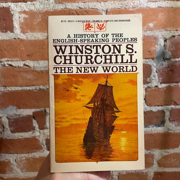 The New World: Vol. 2 - Winston S. Churchill - 1974 9th Bantam Books Paperback