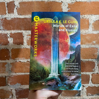 Worlds of Exile and Illusion - Ursula K. Le Guin - SF Masterworks Gollancz Paperback - Alejandro Colucci Cover