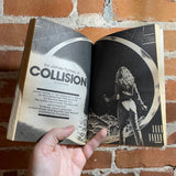 Collision - James Tiptree, Jr. - 1986 Asimov Science Fiction Magazine - Bob Walters Cover