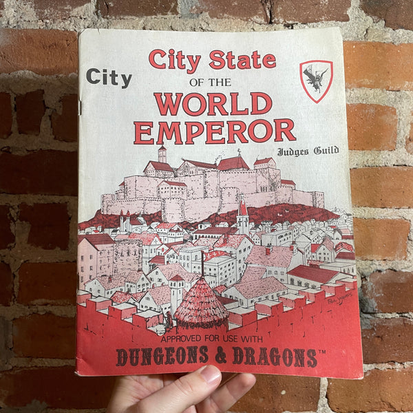 Judges Guild Dungeons & Dragons Fantasy Modules A - C Judges Guild City State of the World Emperor - 1980 City Book (1st)