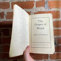 The Grapes of Wrath - John Steinbeck - 1959 4th Compass Books Paperback