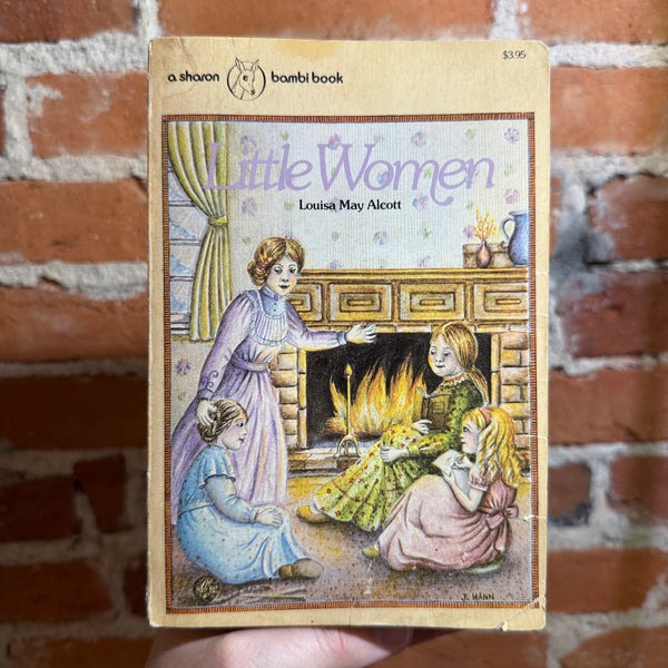 Little Women - Louisa M. Alcott - 1981 Sharon Publications Trade Paperback - J. Hann Cover
