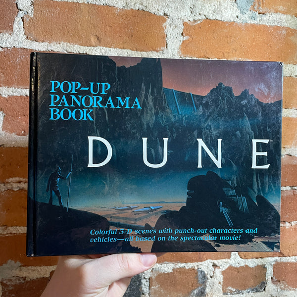 Dune Pop-Up Panorama Book by Maida Silverman- Daniel Kirk Illustrator-1984 Hardback