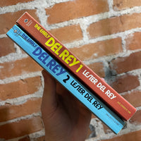 The Early Del Rey 1 & 2 - Lester del Rey - 1976 Ballantine Books Paperback - The Brothers Hildebrandt Cover