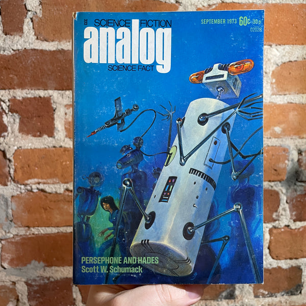 Override - George R.R. Martin - Analog Magazine Sept. 1973 - Jack Gaughan Cover