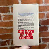 Six Days of the Condor - James Grady - 1975 1st Dell Books Paperback
