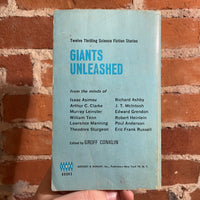 Giants Unleashed - Groff Conklin - 1966 1st Tempo Books Paperback (Clarke, Tenn, Asimov, Leinster, Heinlein + more!)
